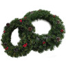 Венок Кристина с ягодами EDELMAN B.V. Ø45 см заснеженный 74422